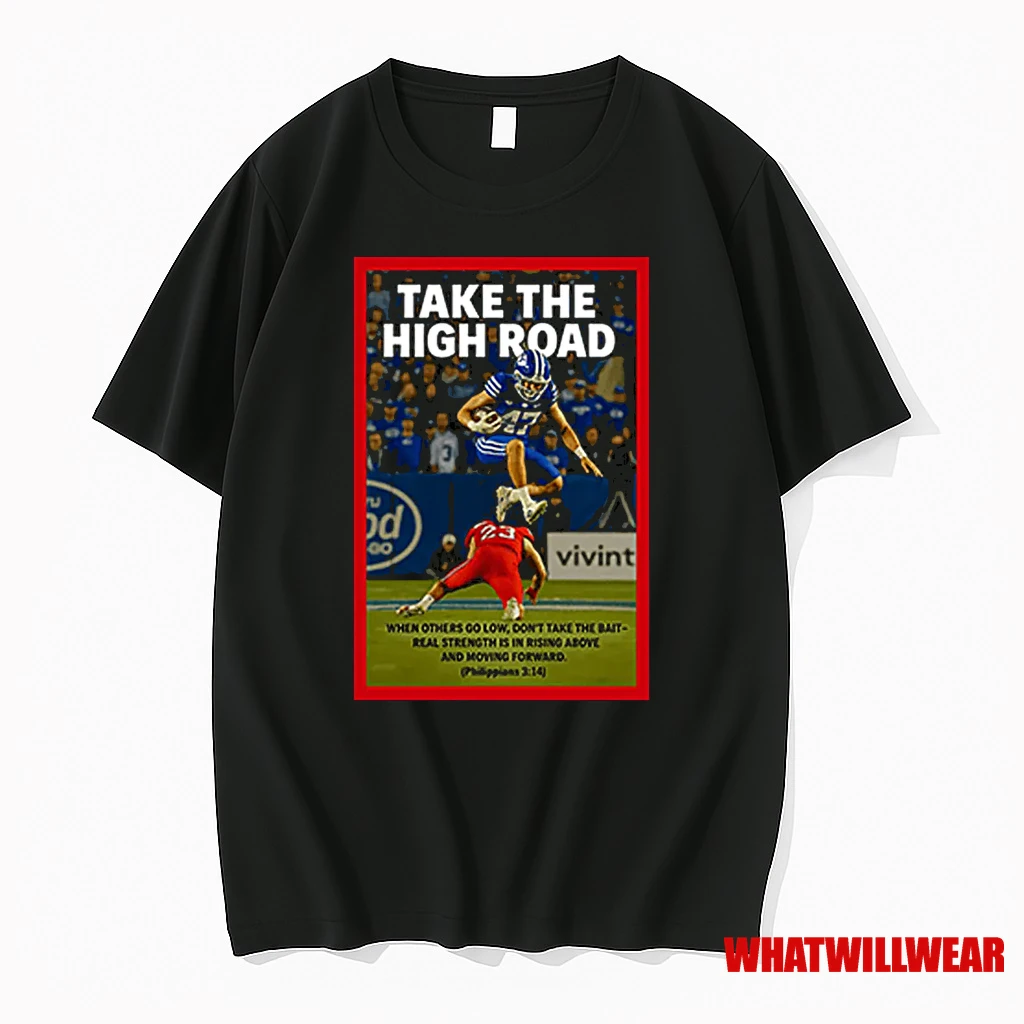 Bear Bachmeier Take The High Road When Others Go Low Shirts