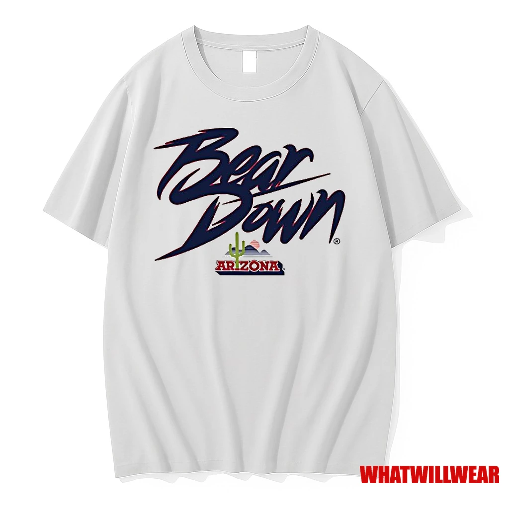 Bear Down Cactus Logo Arizona Wildcats Style 2025 Shirts