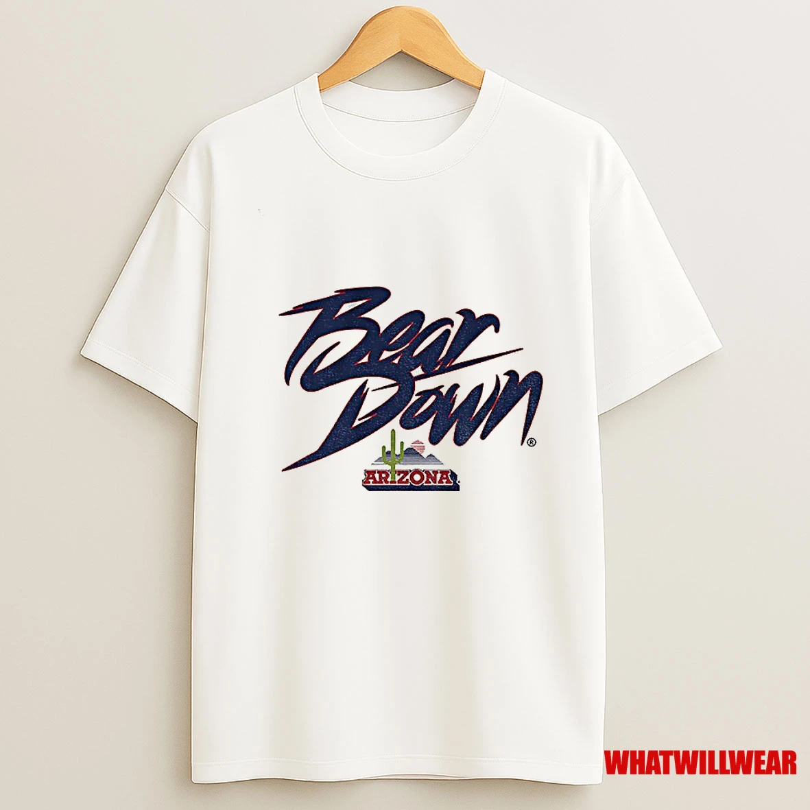 Bear Down Cactus Logo Arizona Wildcats Football 2025 Shirts