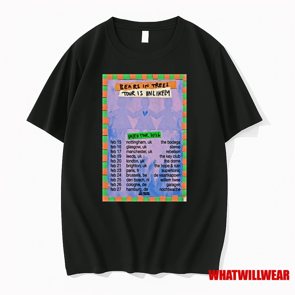 Bears In Trees Tour Is Unlikely Uk Eu Tour 2026 Shirts