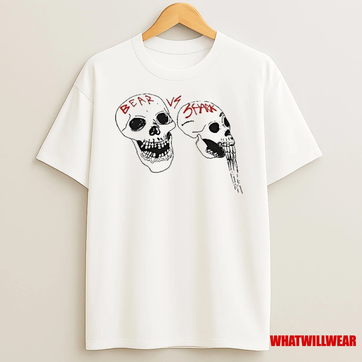 Bearvsshark Skulls Snow Cone Shirts