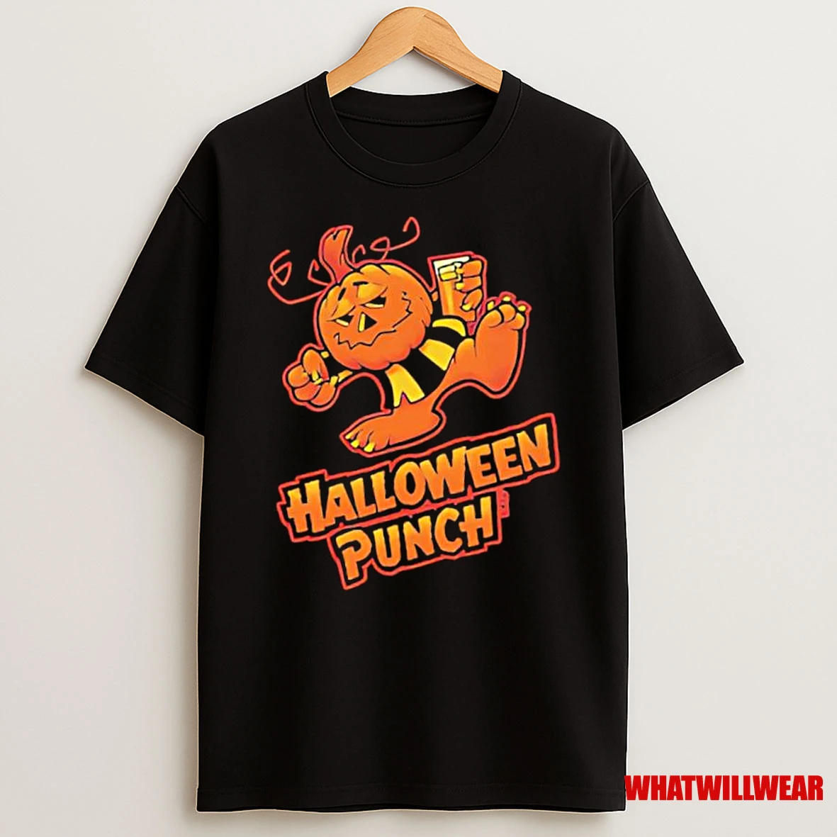 Beastwreck Halloween Punch Monster Pumpkin Character Shirts