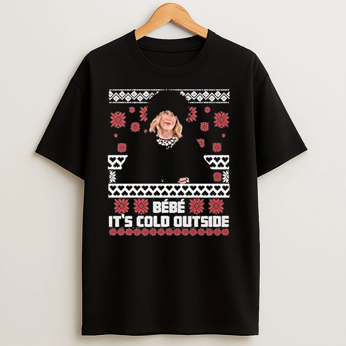 Bebe Its Cold Outside Christmas T Shirts