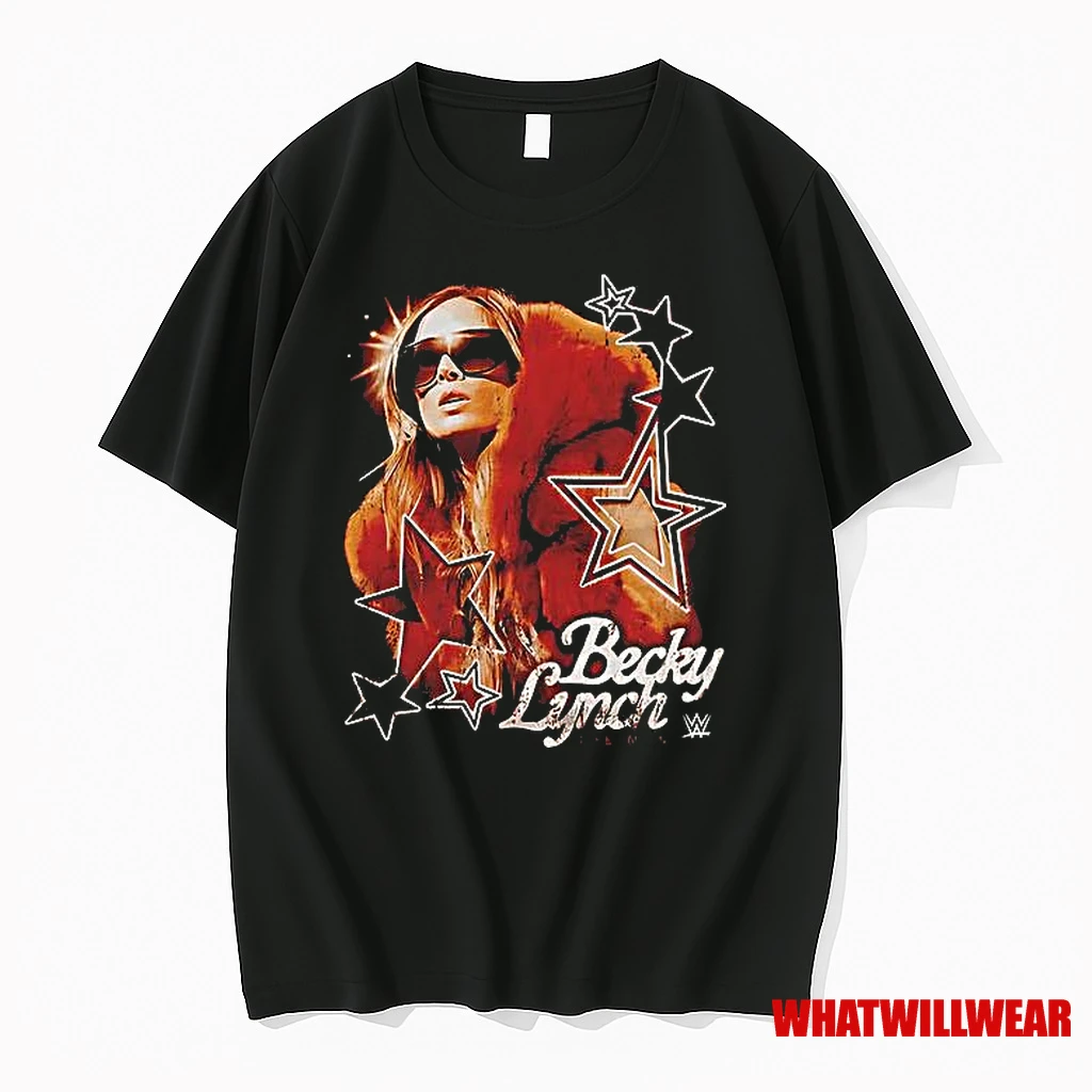 Becky Lynch The Man Irish Professional Wrestler Vintage Shirts