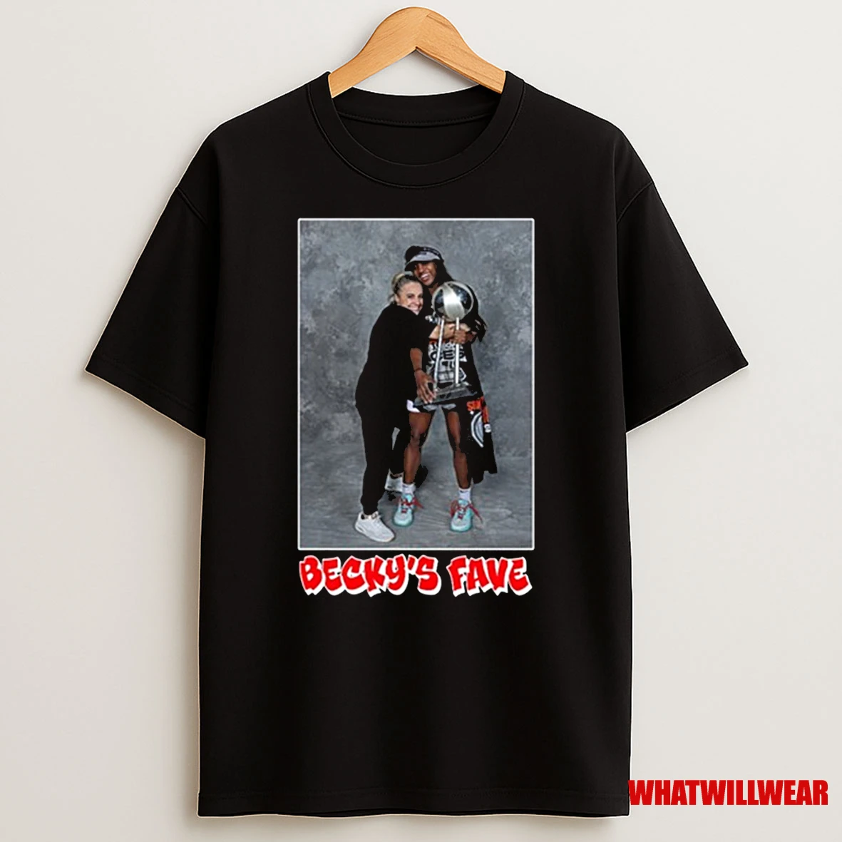 Beckys Fave Jackie Las Vegas Aces Becky Hammon And Jackie Young Shirts
