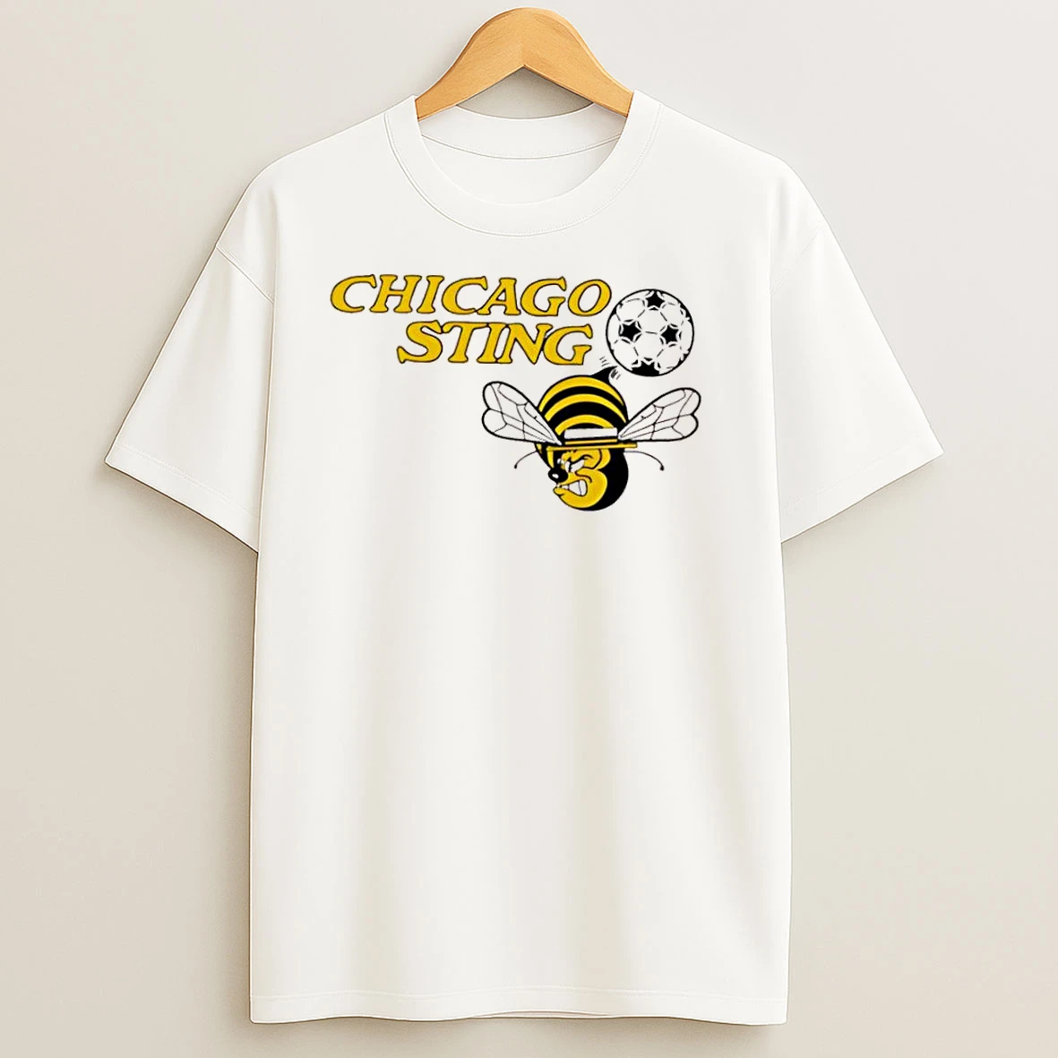 Bee 1975 Chicago Sting T Shirts