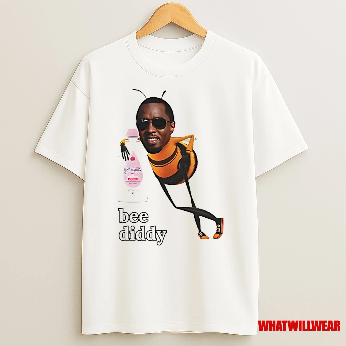 Bee Diddy Sean Combs Baby Oil Shirts