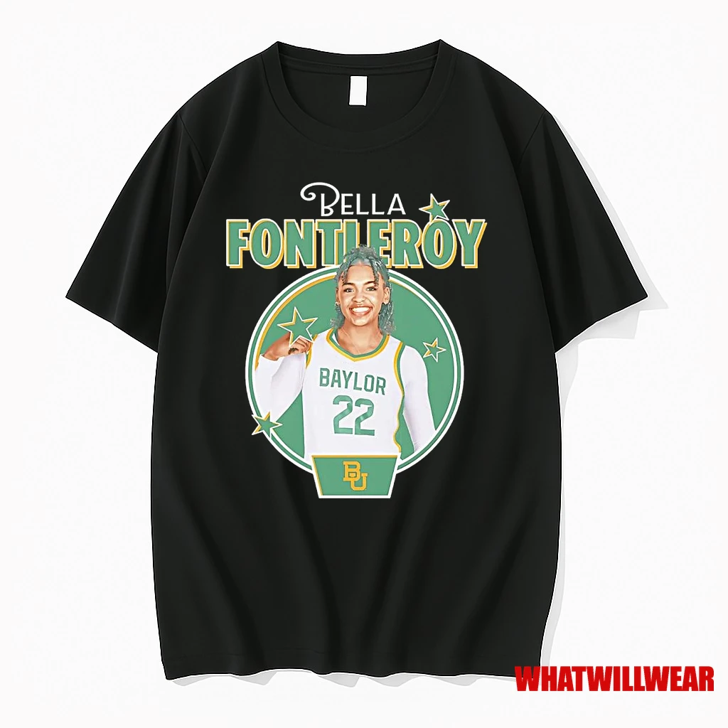 Bella Fontleroy Portrait Baylor Bears Shirts