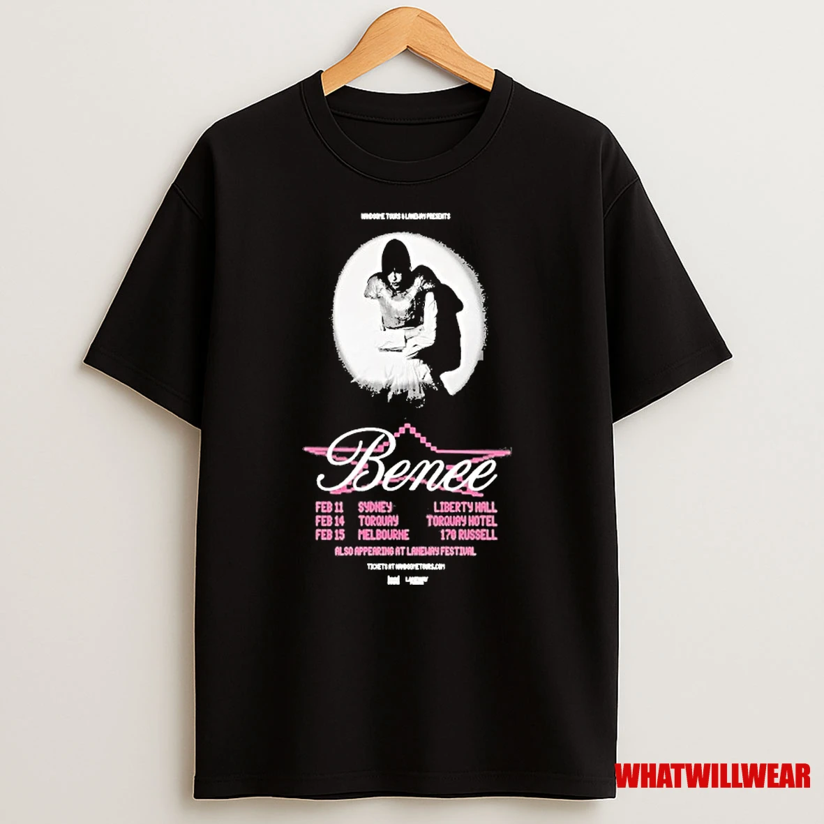 Benee February 2026 Tour Shirts