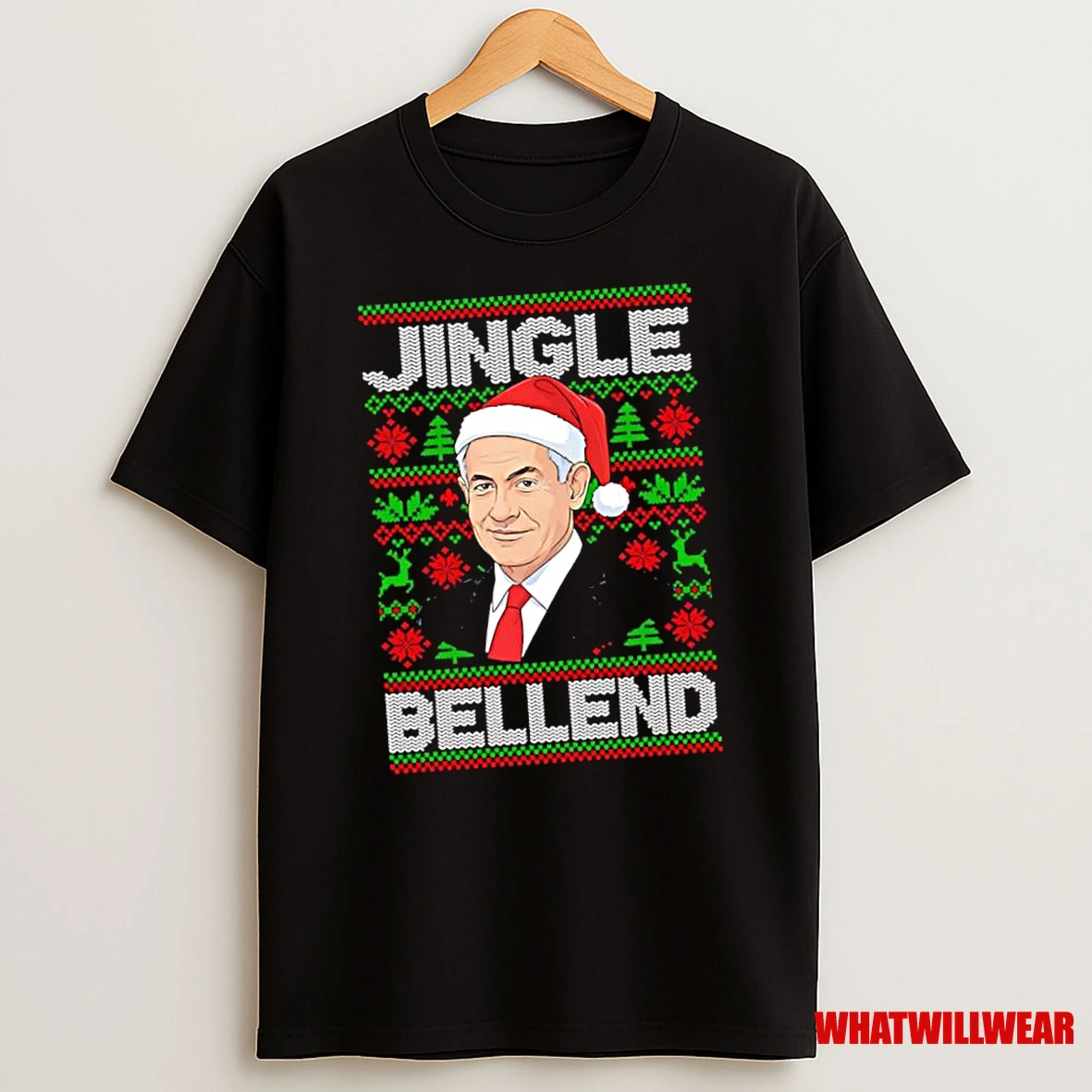 Benjamin Netanyahu Jingle Bell End Christmas Shirts