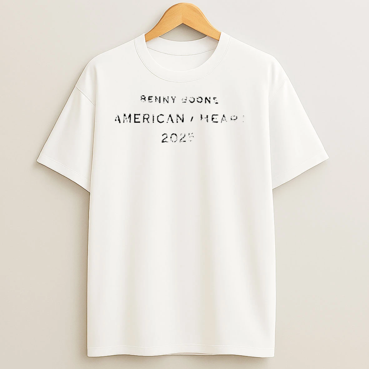 Benson Boone Merch American Heart 2025 T Shirts