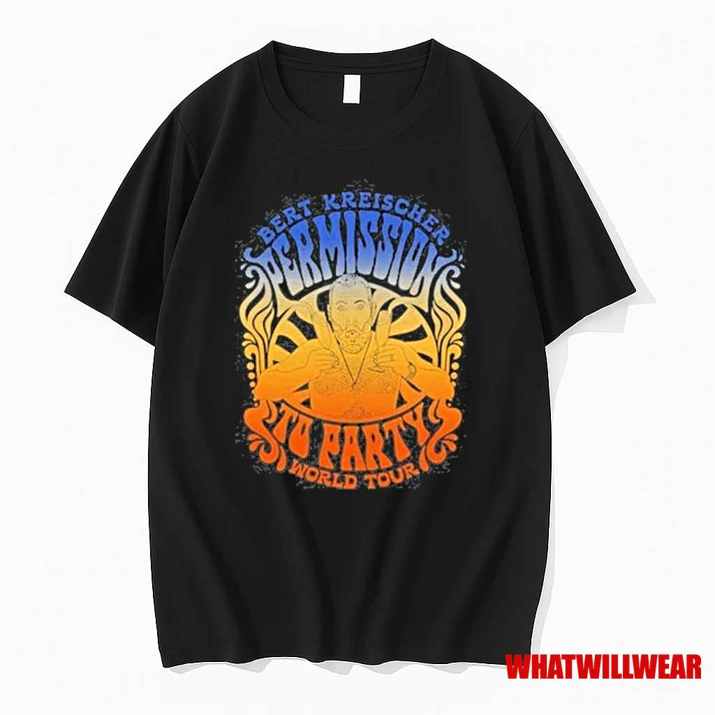 Bert Kreischer Permission To Party World Tour 2025 Shirts