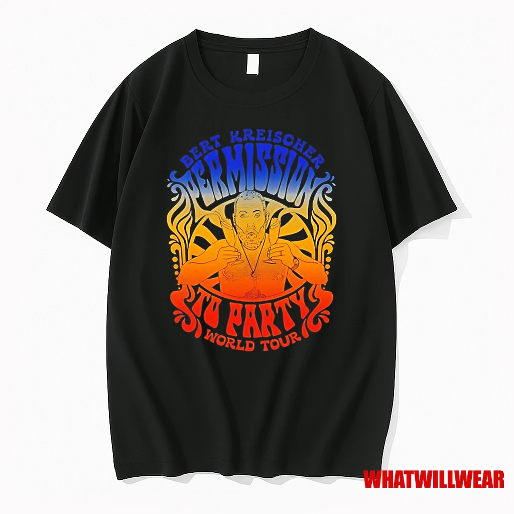 Bert Kreischer Permission To Party World Tour Shirts