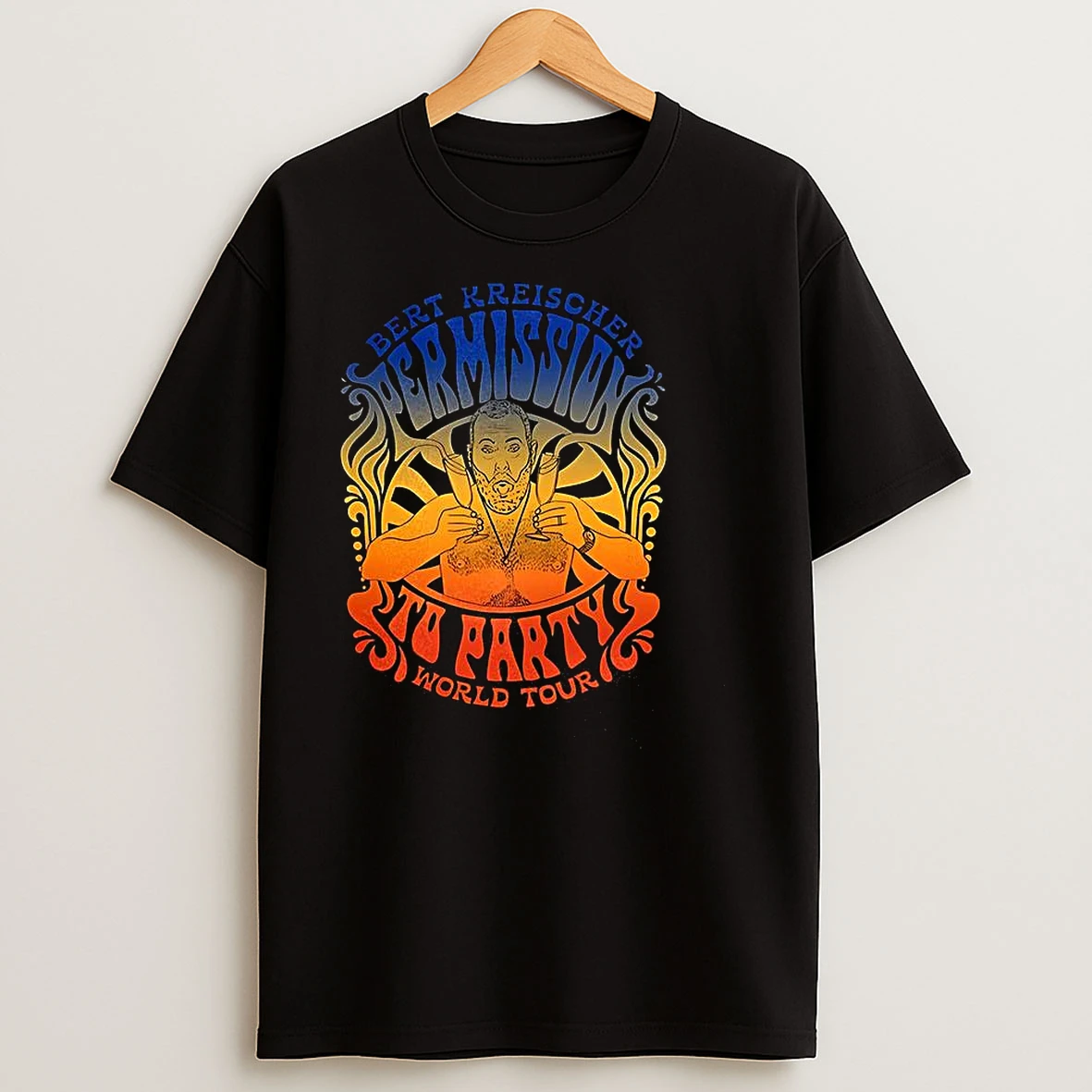 Bert Kreischer Permission To Party T Shirts