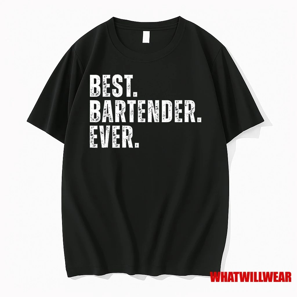 Best Bartender Ever Funny Bartending Shirts