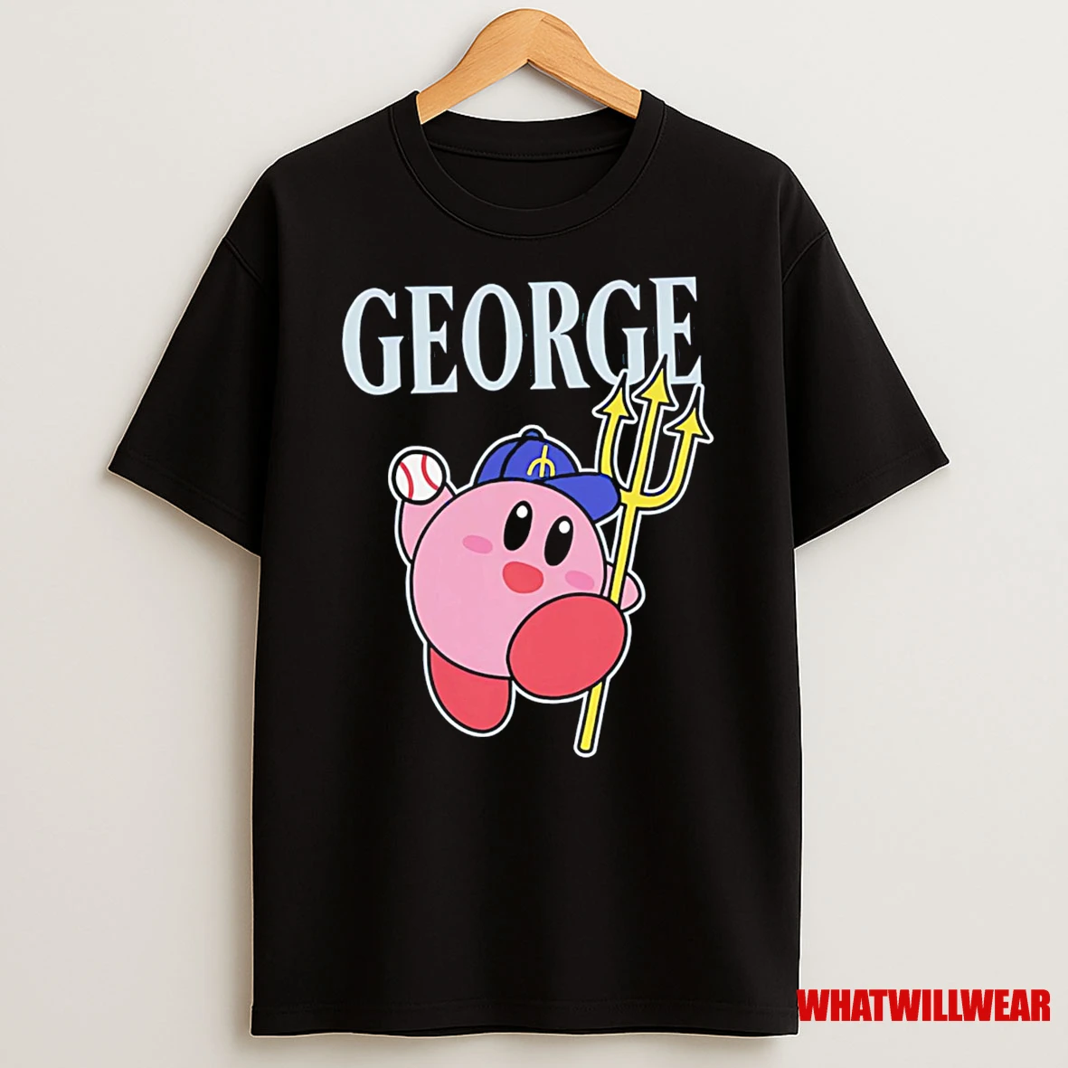 Best George Kirby Baseball Trident Cartoon Shirts