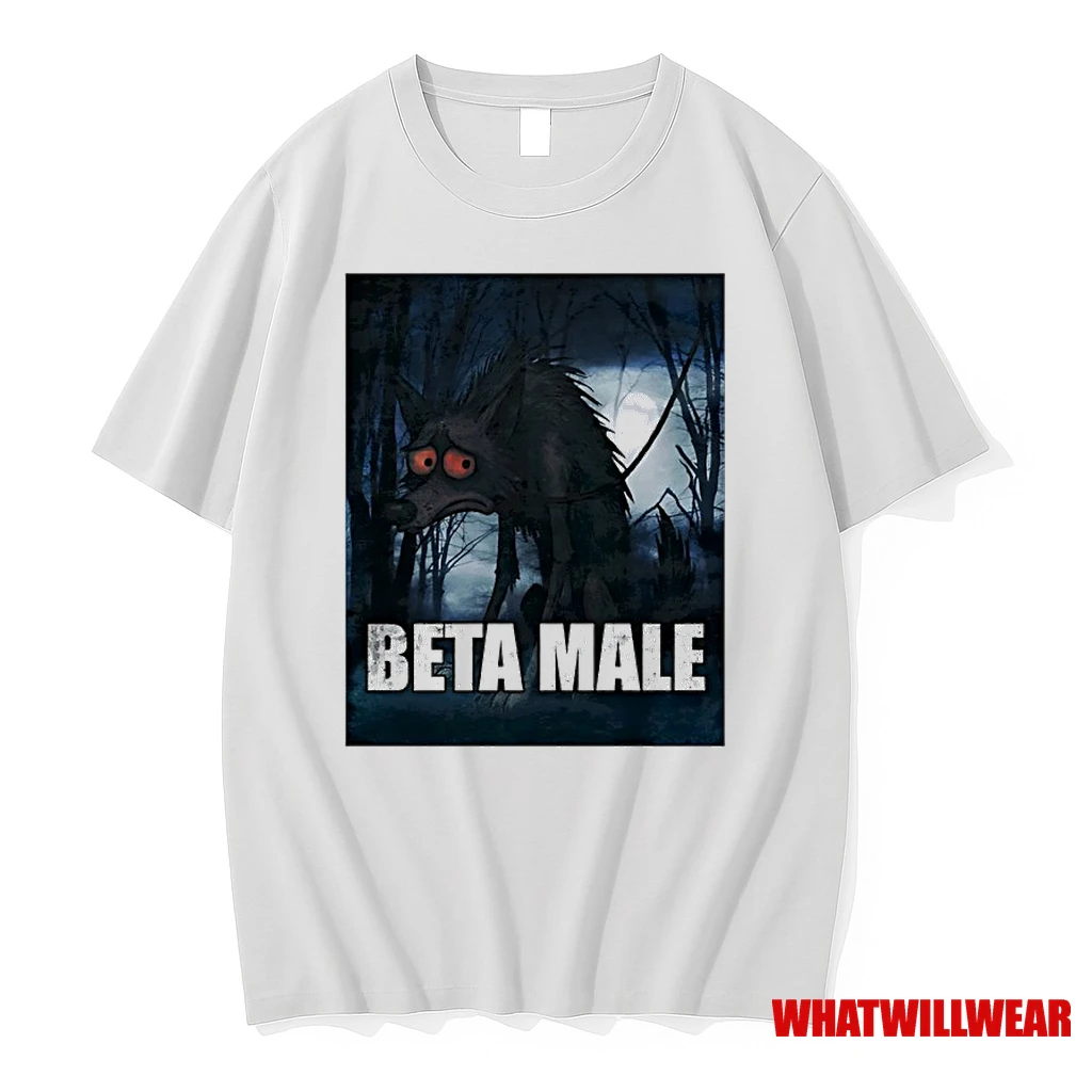 Beta Male Wolf Shirts