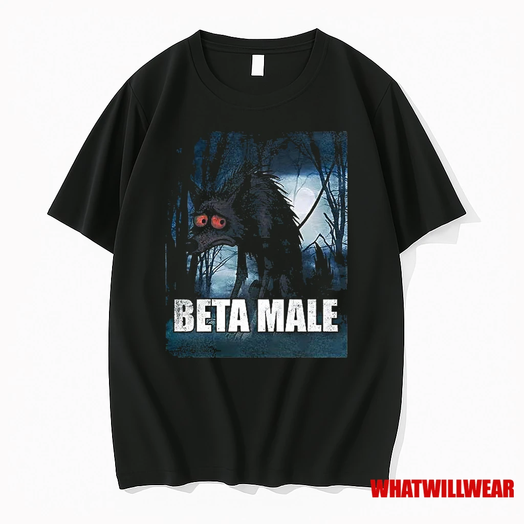 Beta Wolf Male Meme Shirts