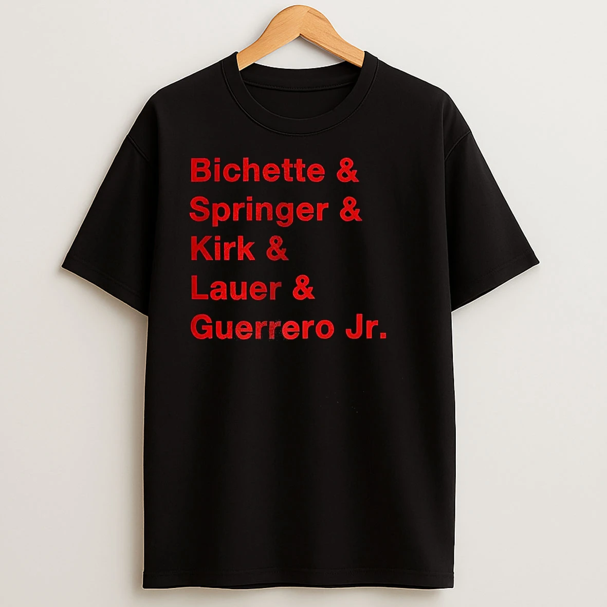 Bichette Springer Kirk Toronto Blue Jays T Shirts