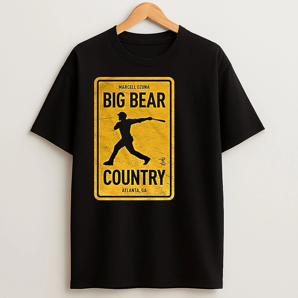 Big Bear Country Marcell Ozuna Altanta T Shirts