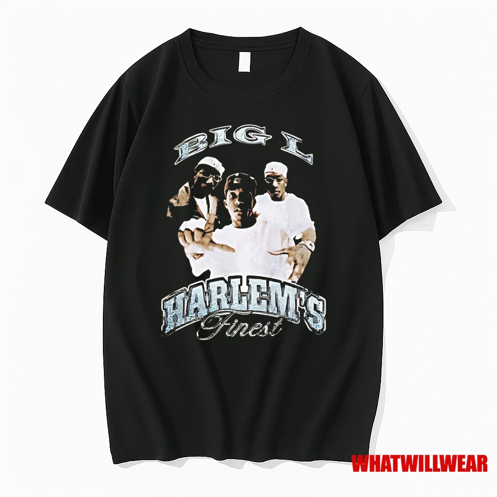 Big L Harlems Finest Shirts