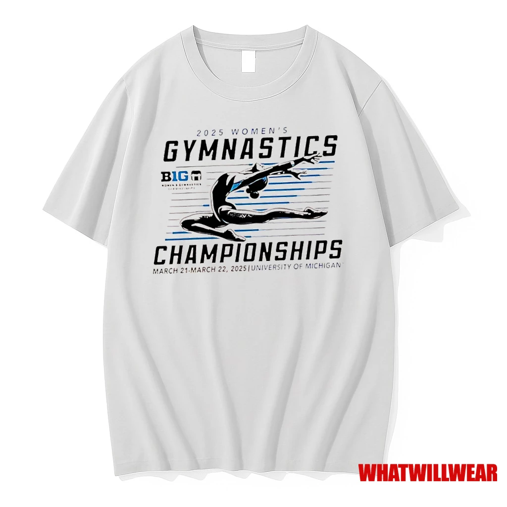 Big Ten 2025 Womens Gymnastics Championships Logo Shirts