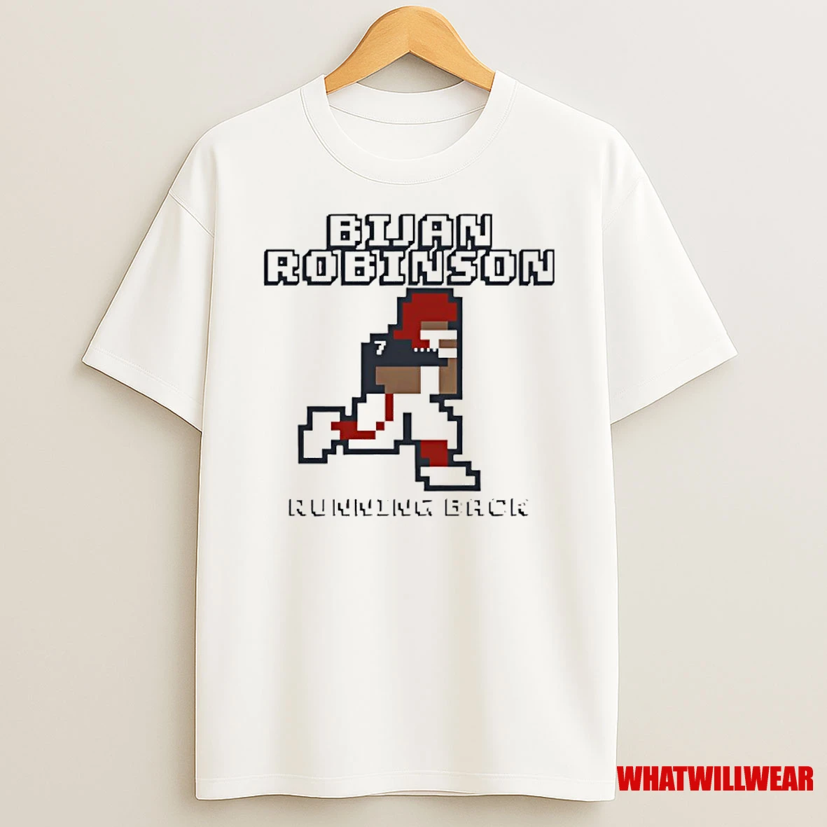 Bijan Robinson Atlanta Falcons Running Back Retro Baller Shirts