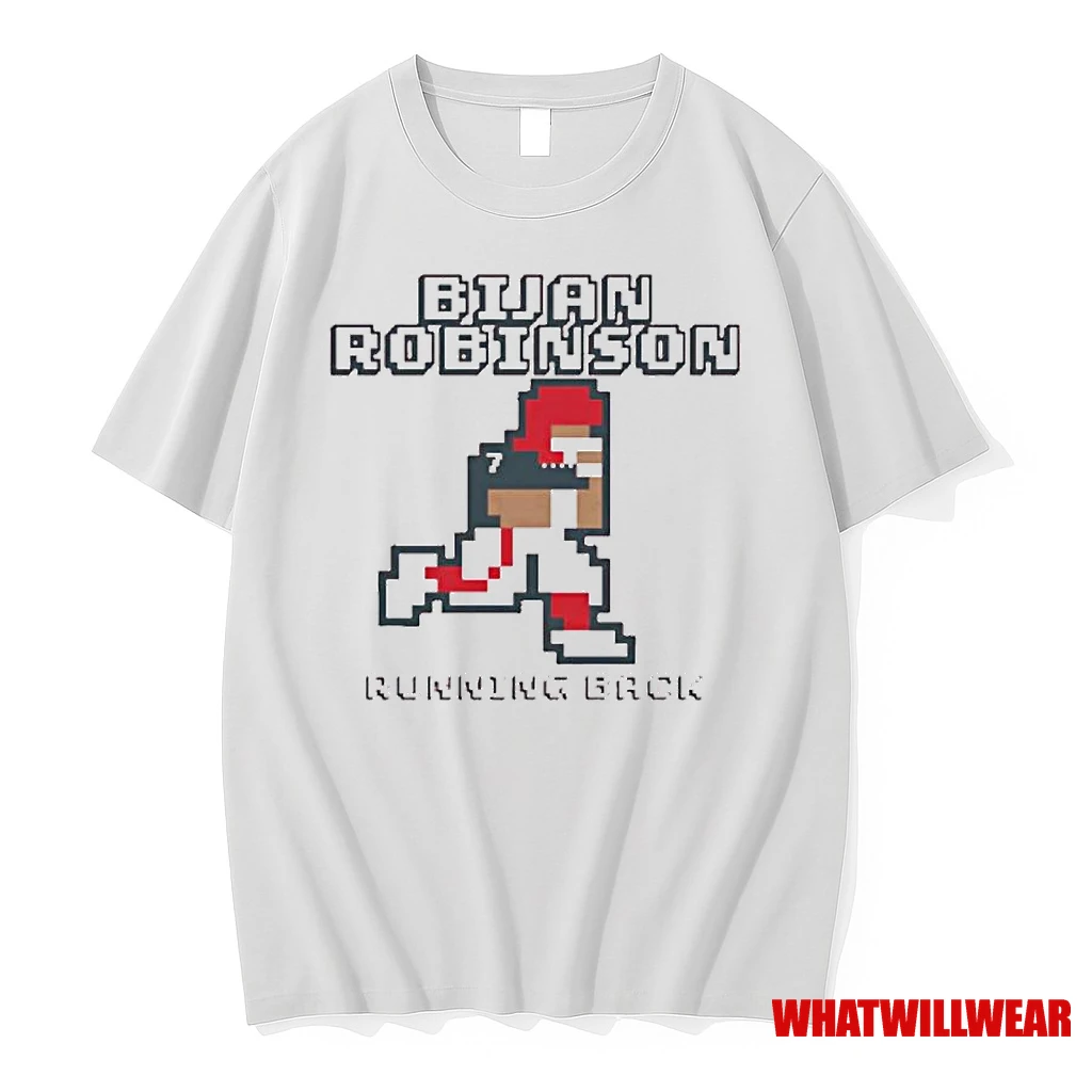Bijan Robinson Nfl Atlanta Falcons Retro Baller Ornaments Shirts