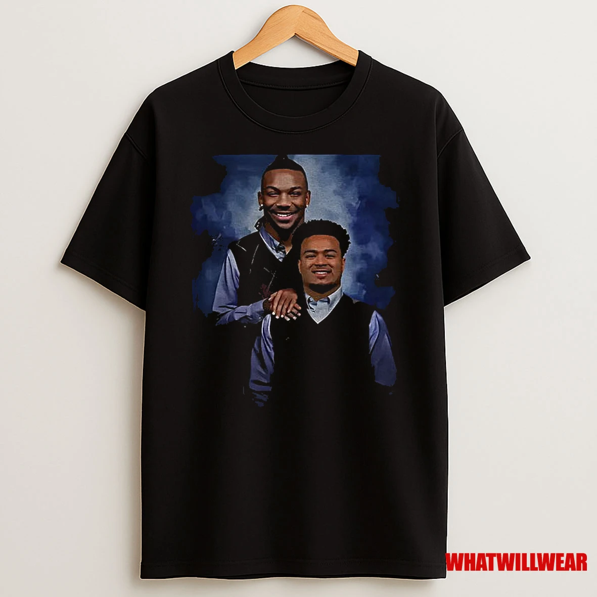 Bijan Robinson And Tyler Allgeier Atlanta Falcons Step Brothers Nfl Football Shirts