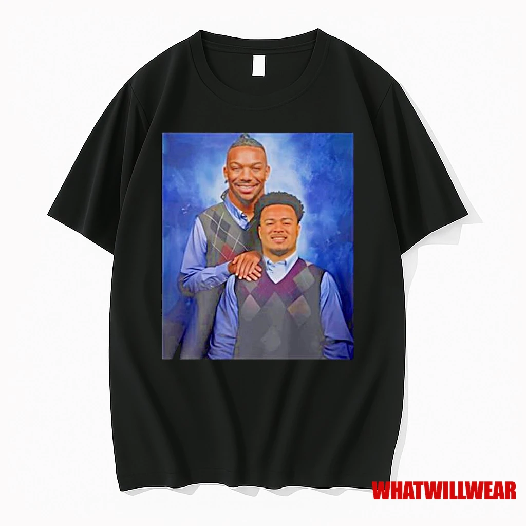 Bijan Robinson And Tyler Allgeier Nfl Step Brother Ornaments Shirts