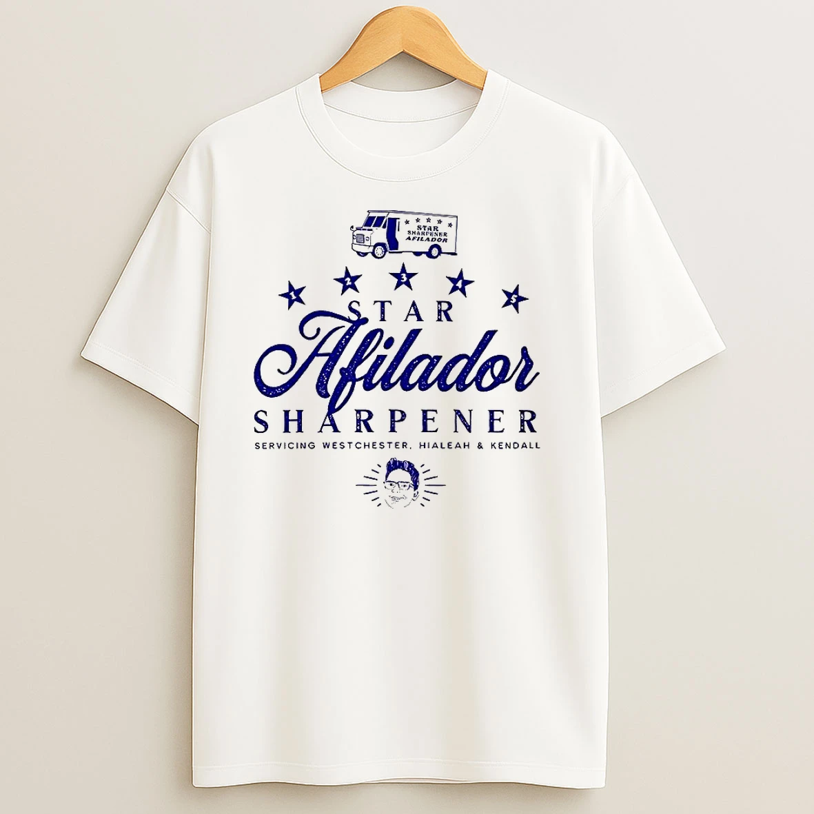 Billy Afilador Star Afilador Sharpeners Servicing Westchester Hialeah And Kendall T Shirts