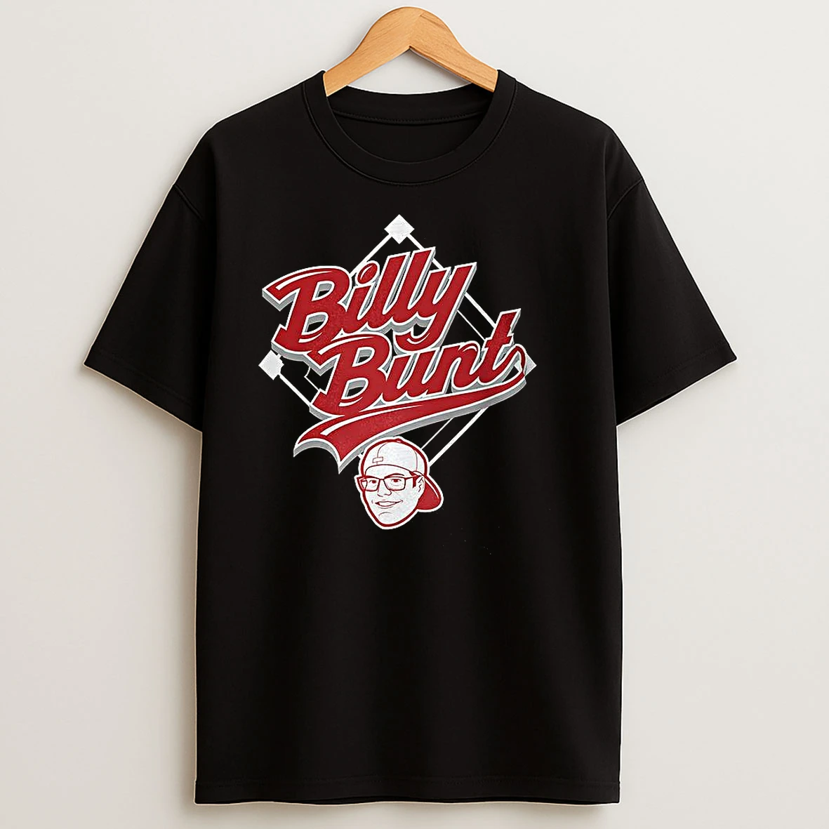 Billy Bunt Diamond Big Face T Shirts