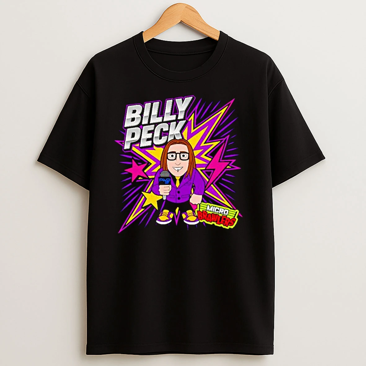 Billy Peck Micro Brawler Ornaments T Shirts