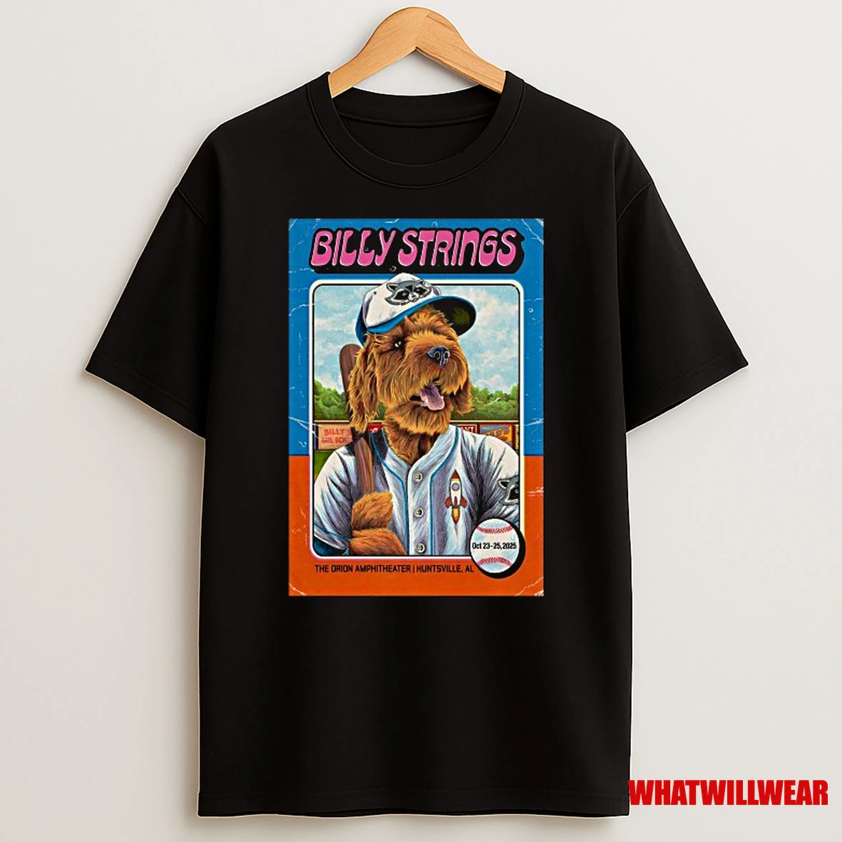 Billy Strings 2025 Huntsville Al 2025 Dog Shirts