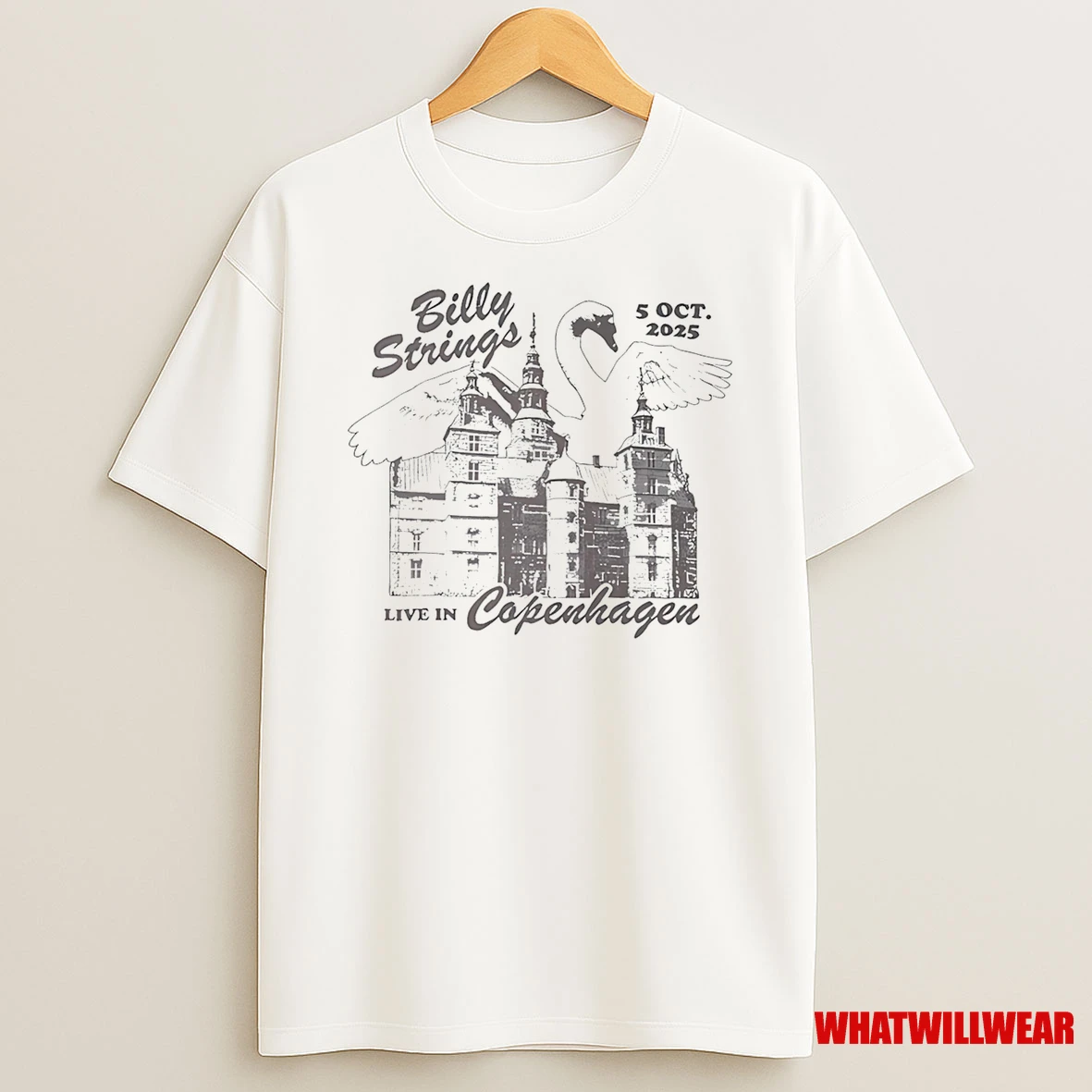 Billy Strings Copenhagen Denmark Shirts