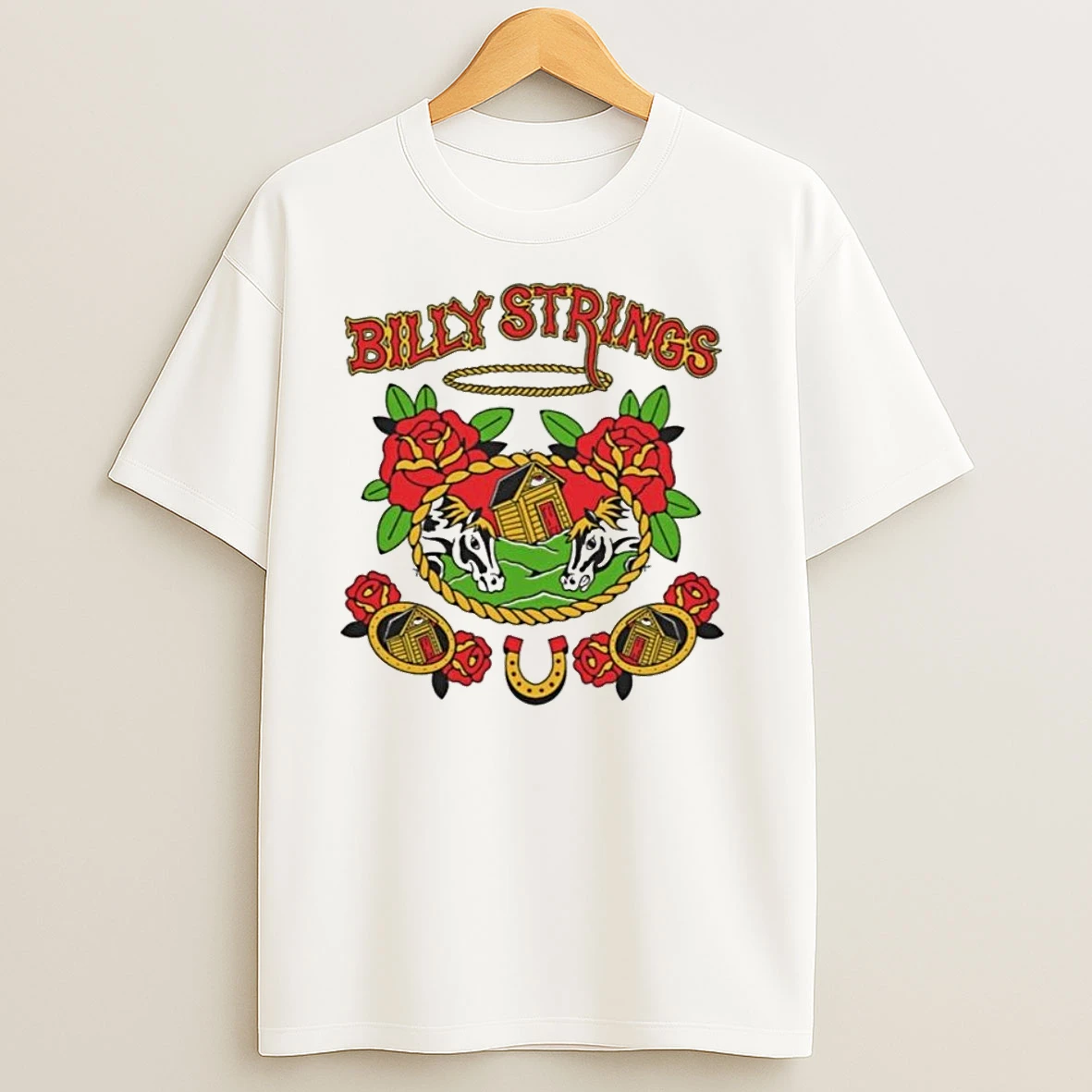 Billy Strings Horses Houses T Shirts