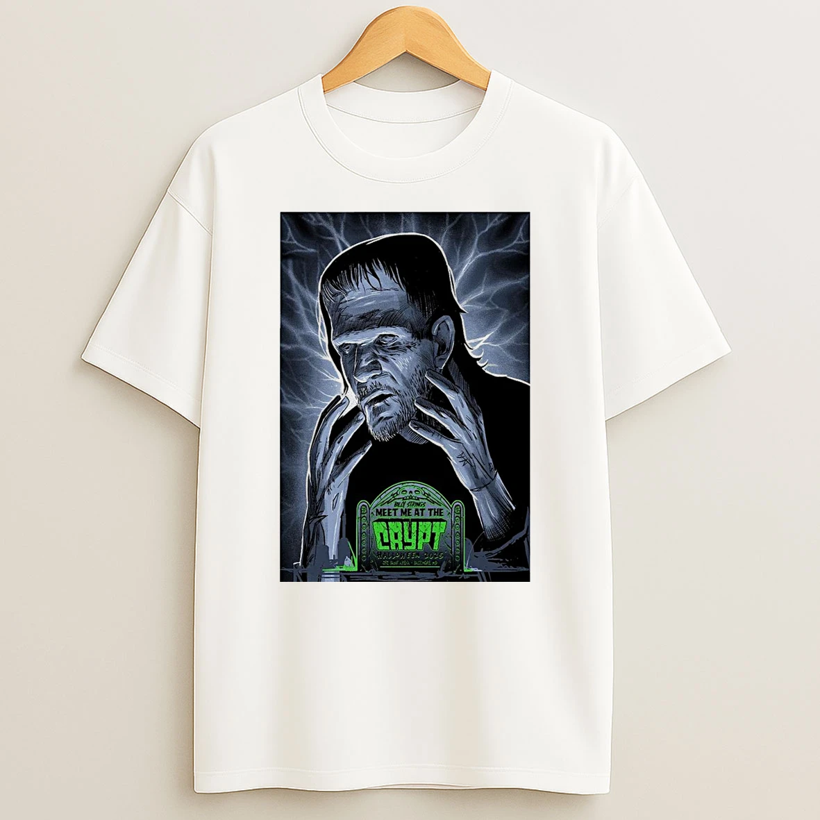 Billy Strings Meet Me At The Crypt Halloween 2025 Shirts