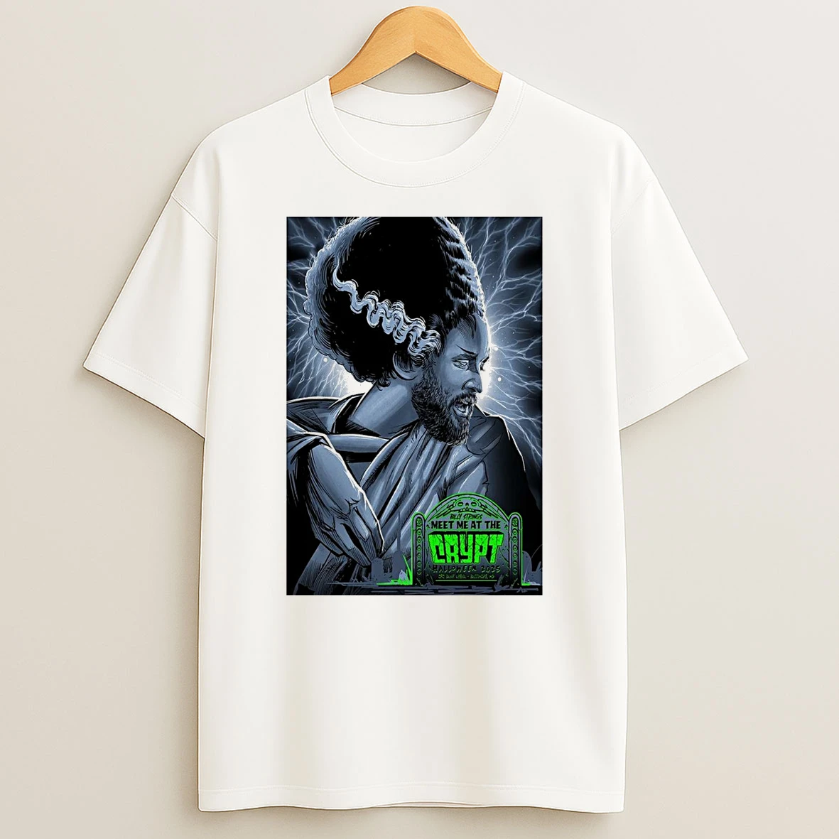 Billy Strings Meet Me At The Crypt Halloween Baltimore 2025 Shirts
