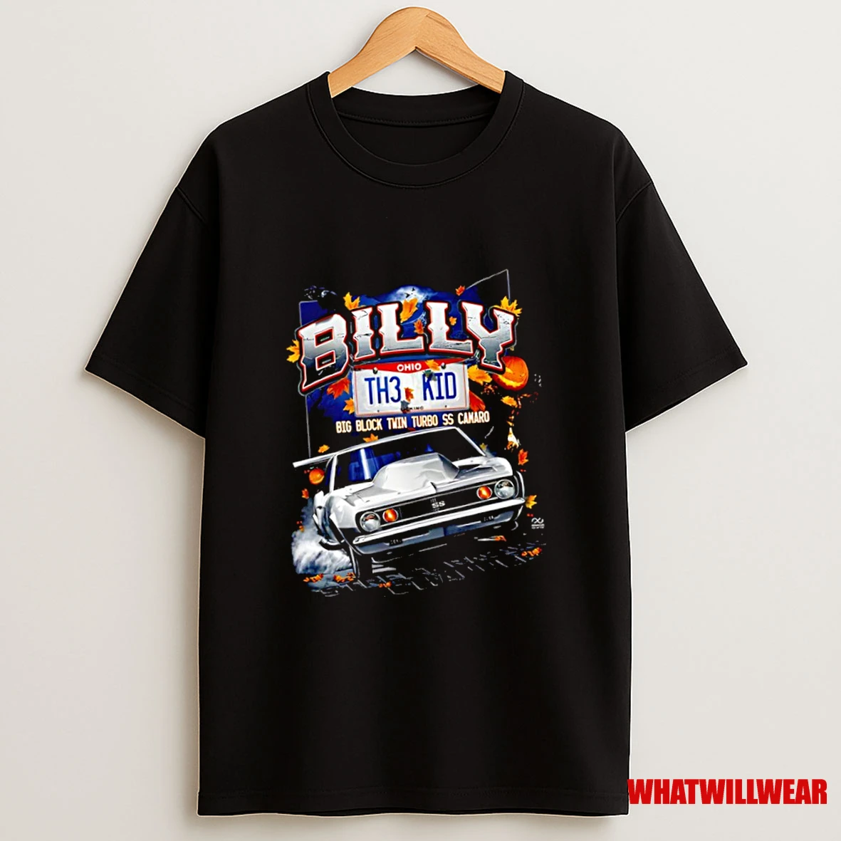 Billy Th3 Kid Big Block Twin Turbo Ss Camaro Shirts
