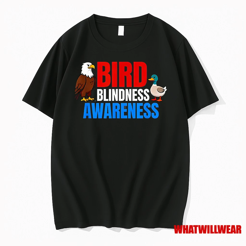 Bird Blindness Awareness Animal Lovers Shirts