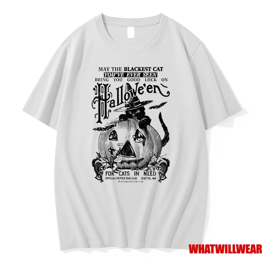 Blackest Cat Youre Ever Seen Halloween Shirts