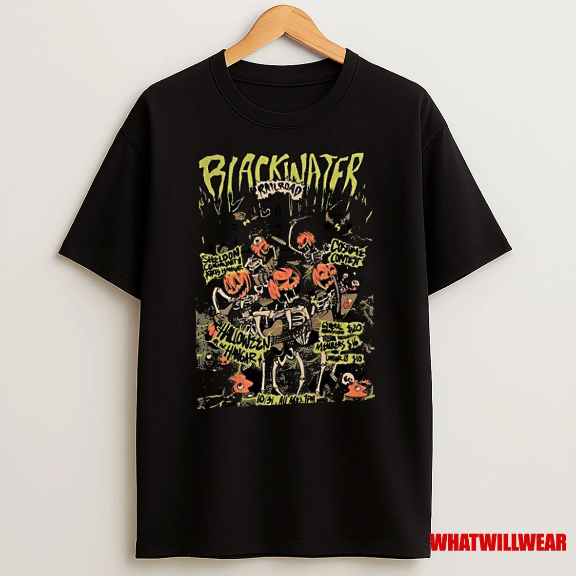 Blackwater Railroad Co Sheldon Community Arts Hangar On Oct 31 2025 Shirts