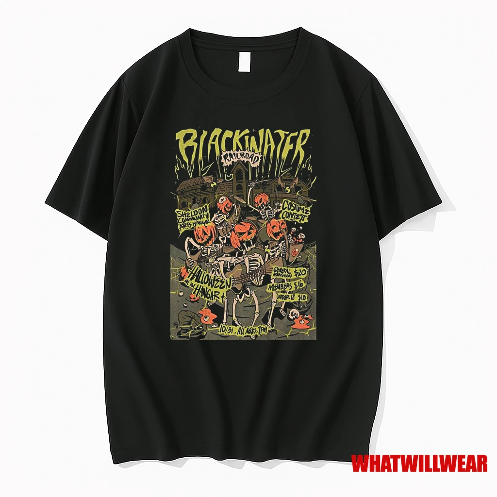 Blackwater Railroad Co Sheldon Community Arts Hangar On October 31 2025 Shirts