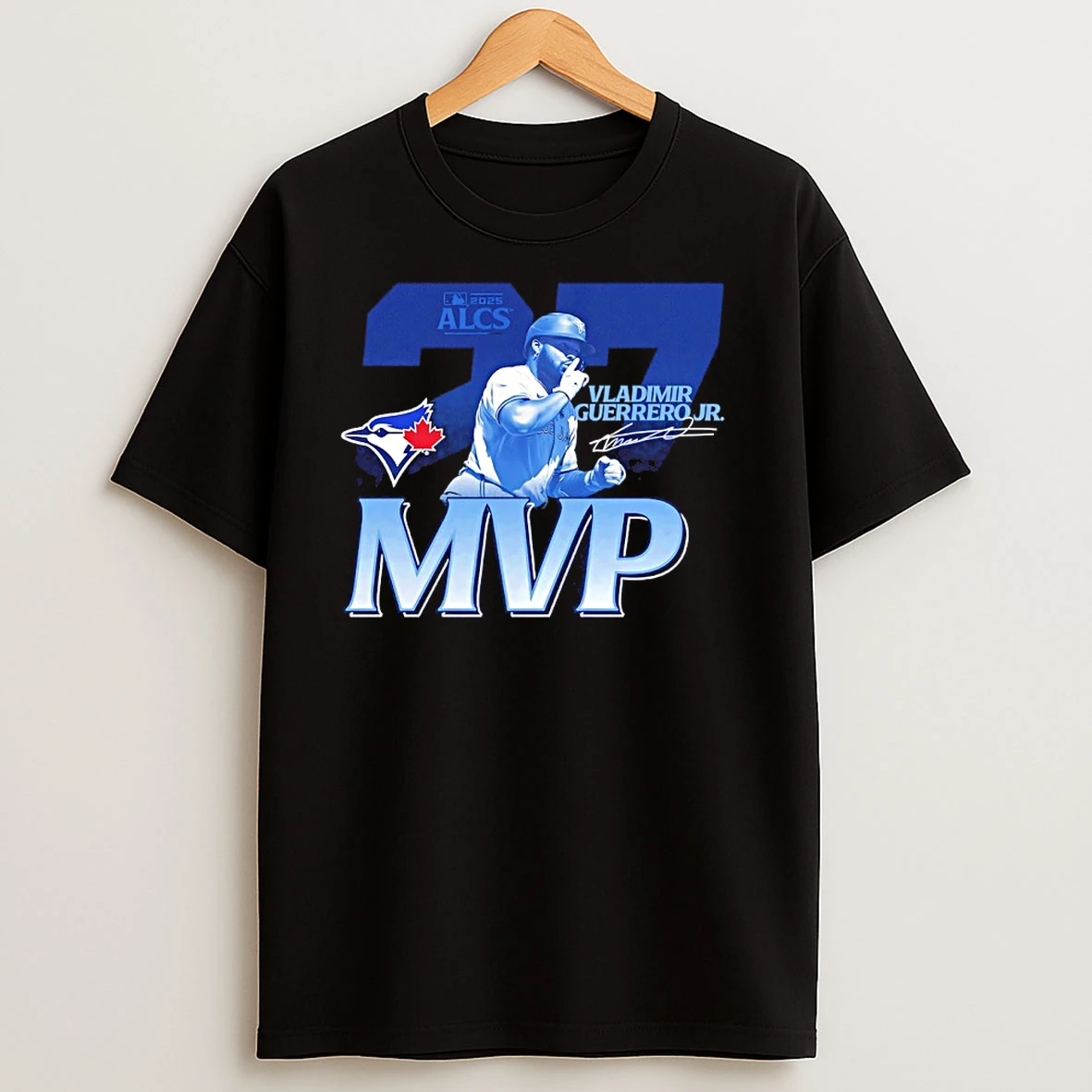 Blue Jays Vladimir Guerrero Jr 2025 Alcs Mvp Signature T Shirts