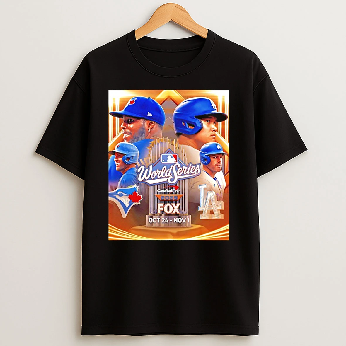 Blue Jays Vs Dodgers Advance To The 2025 World Series Matchup T Shirts