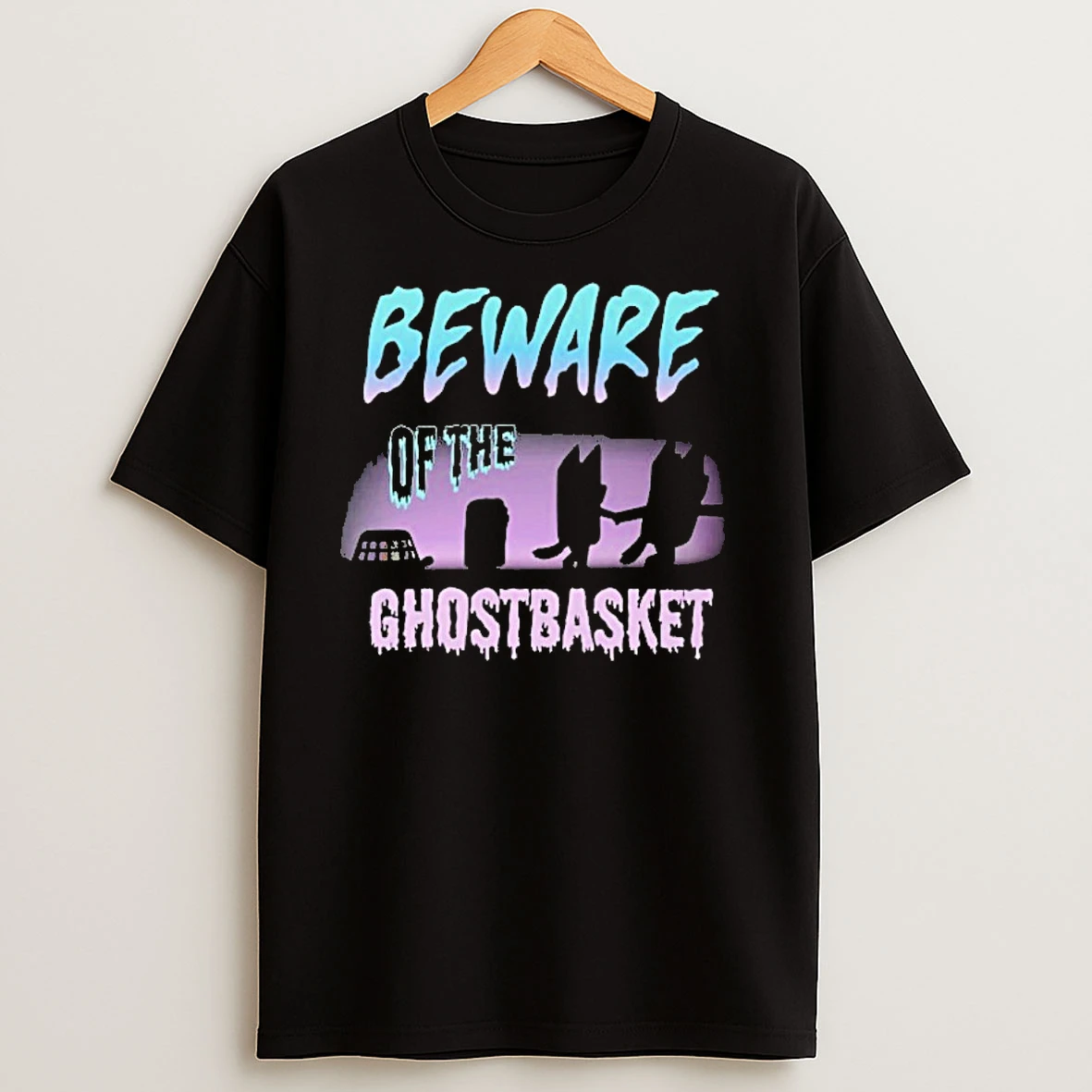 Bluey Beware Of The Ghostbasket T Shirts