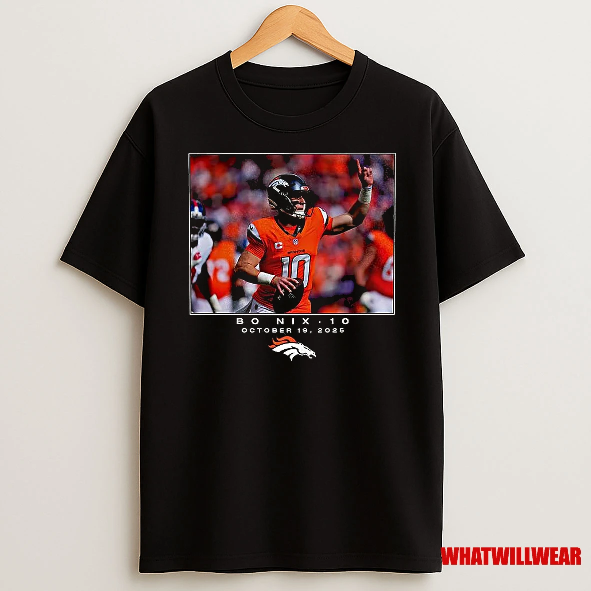 Bo Nix Denver Broncos Nfl Week 7 2025 Shirts