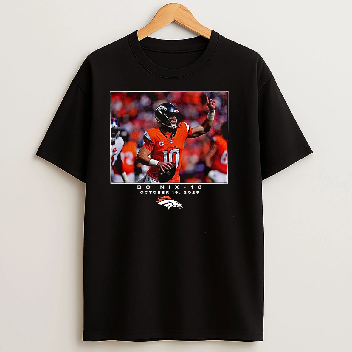 Bo Nix Denver Broncos Nfl Week 7 2025 T Shirts