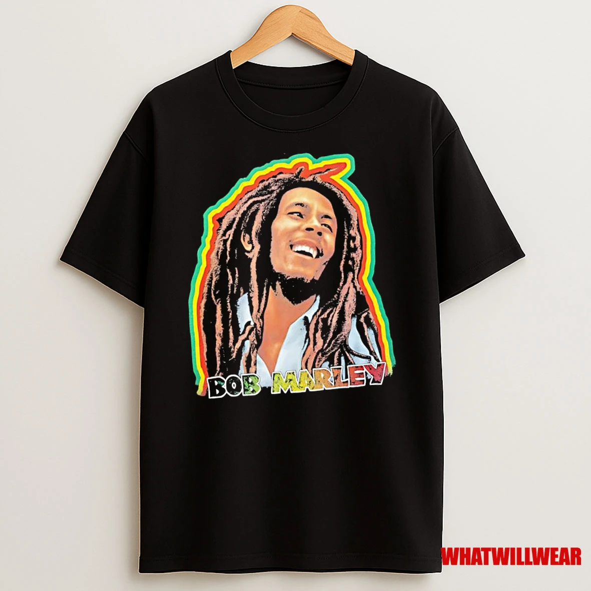 Bob Marley Character Graphic Vintage Shirts