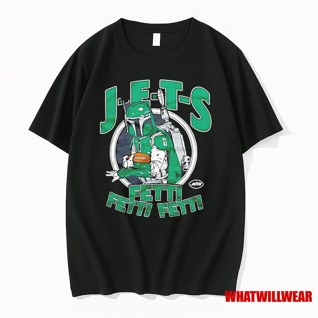 Boba Fett Star Wars X New York Jets Fett Fett Fett Shirts